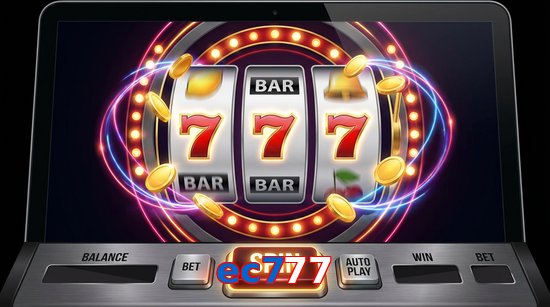 Main screen of Ec777 slots page for PK players
